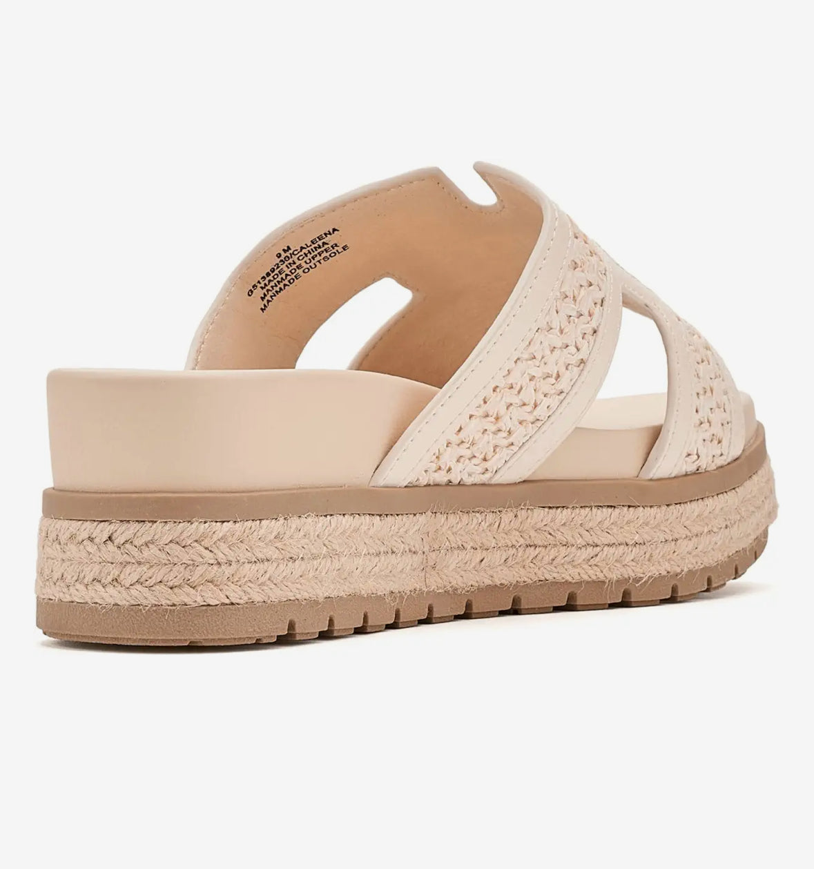 Bone Caleena Platform Slipon