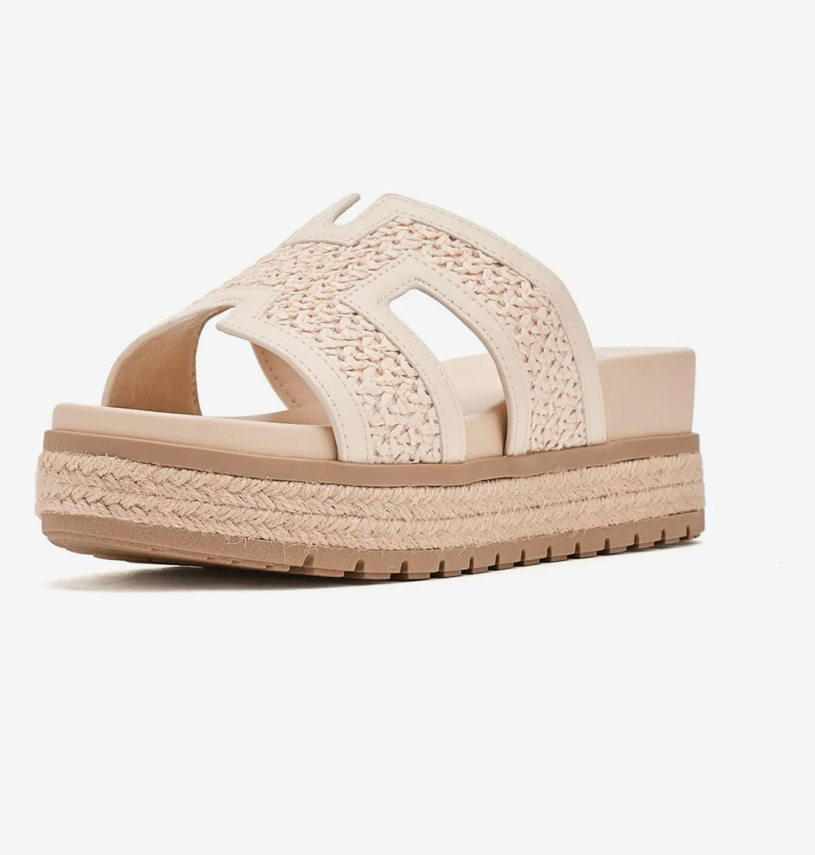 Bone Caleena Platform Slipon