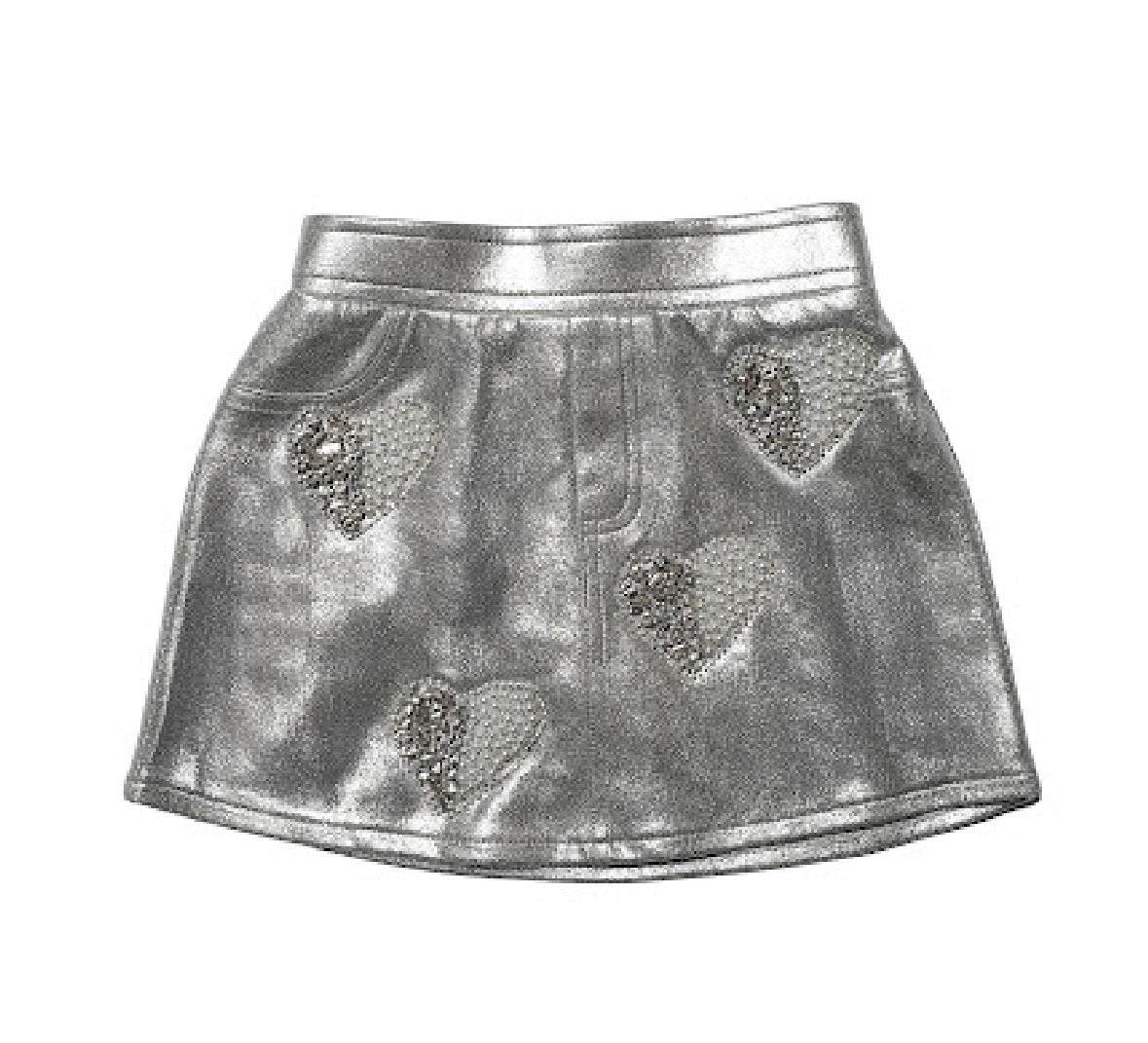 Sliver Heart Skort