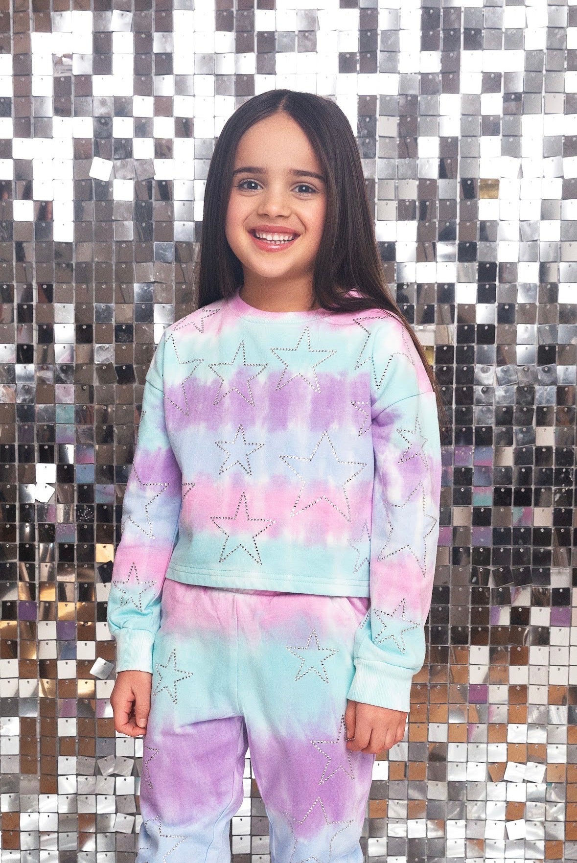 Cotton Candy Star Sweatshirt