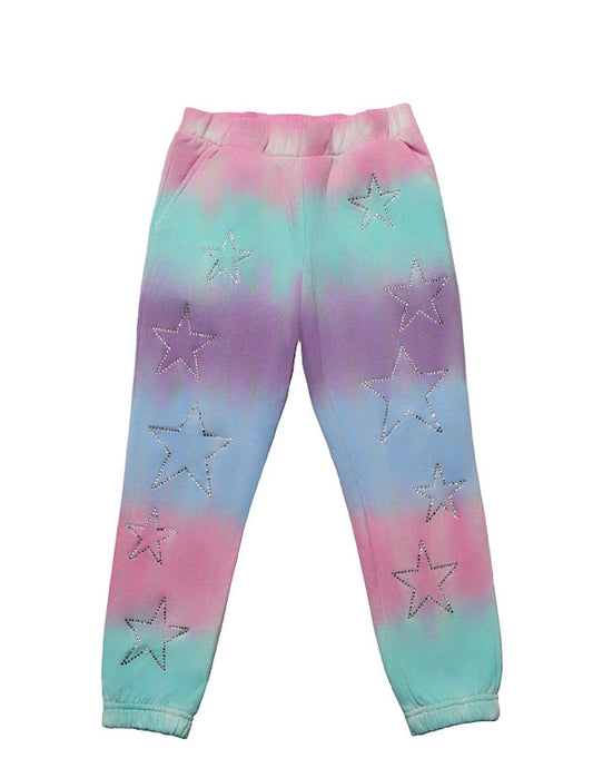 Cotton Candy Star Sweatpants