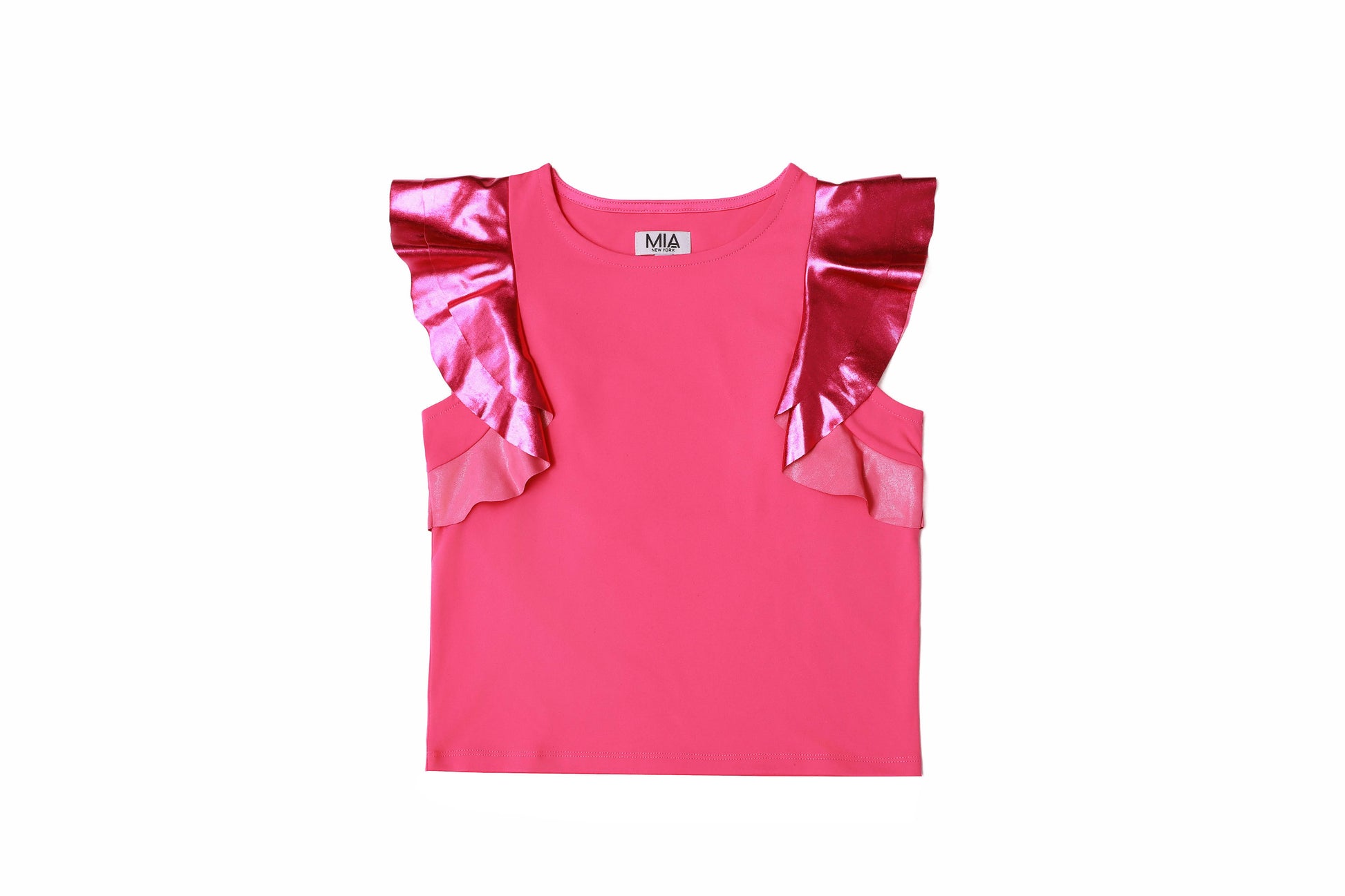 Pink Flutter Top