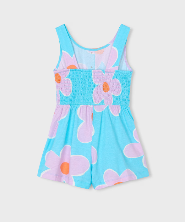 Lilac Flower Romper