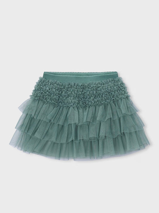 Green Tulle Skirt