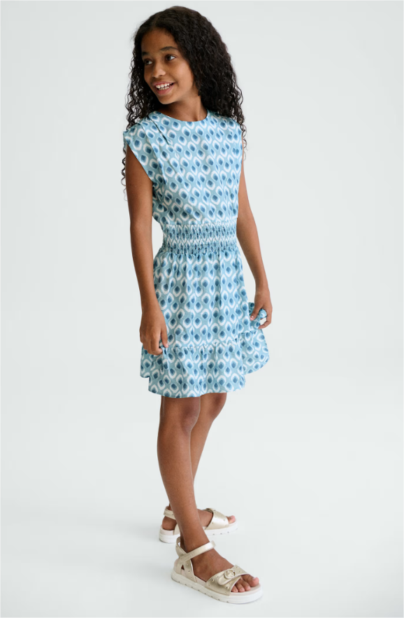 Seaweed Printed Dress