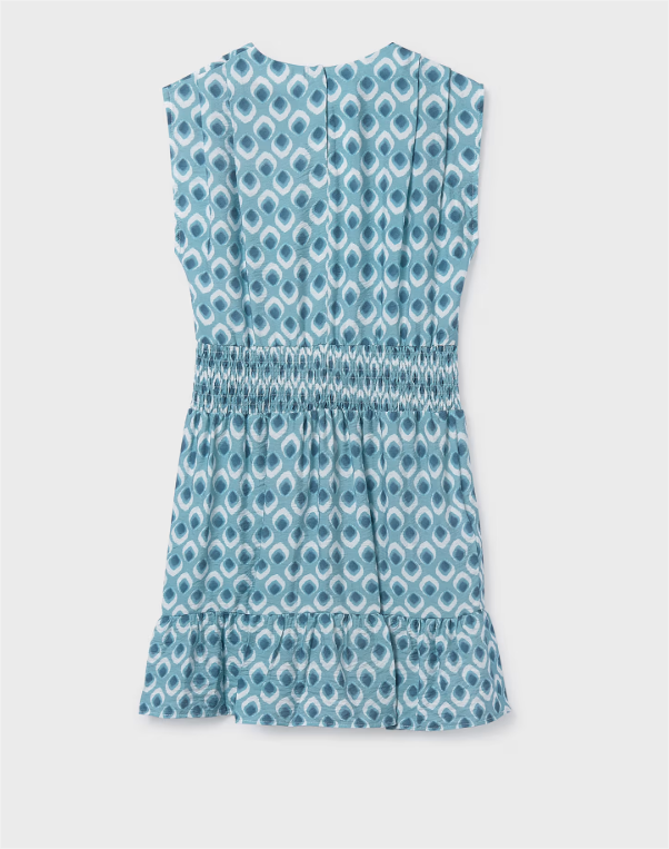 Seaweed Printed Dress