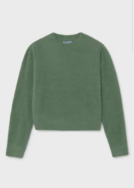 Menta Fuzzy Sweater