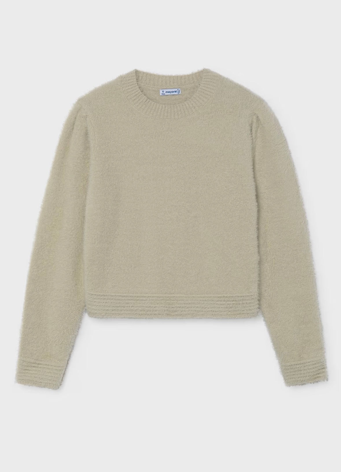 Stone Fuzzy Sweater