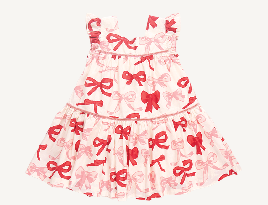 Valentine Bows Camelia Dress