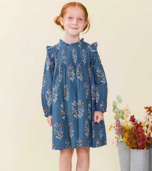 Girls Jaipur Dress - Balsam Dewdrop