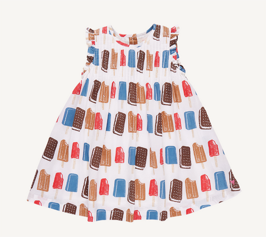 Girls Jaipur Dress - Popsicles