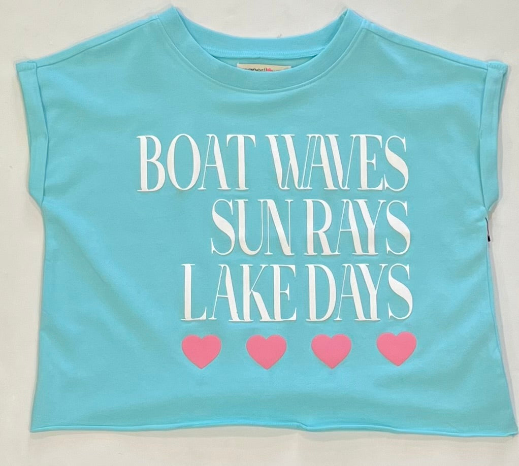 Turqoise Lake Days Tee