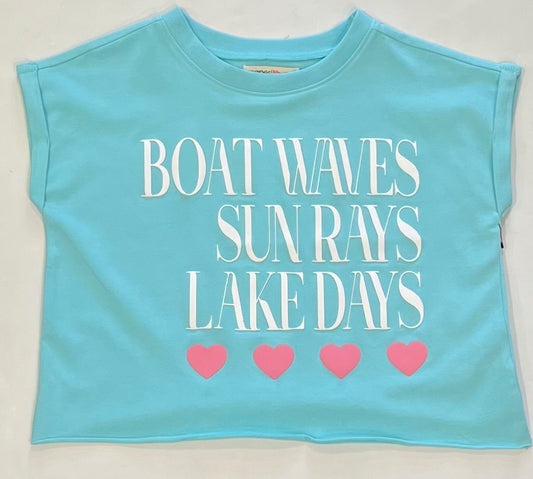 Turqoise Lake Days Tee