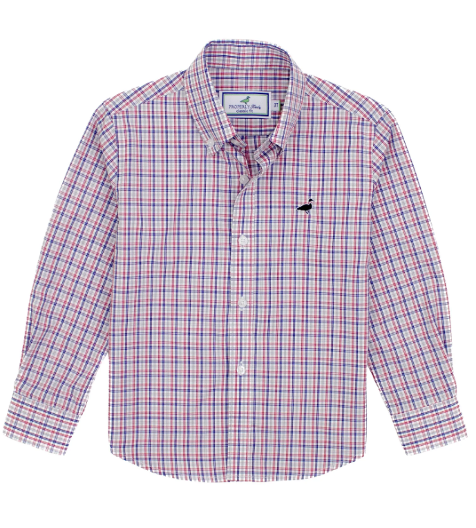Foxtail Seasonal Button down Sportshirt