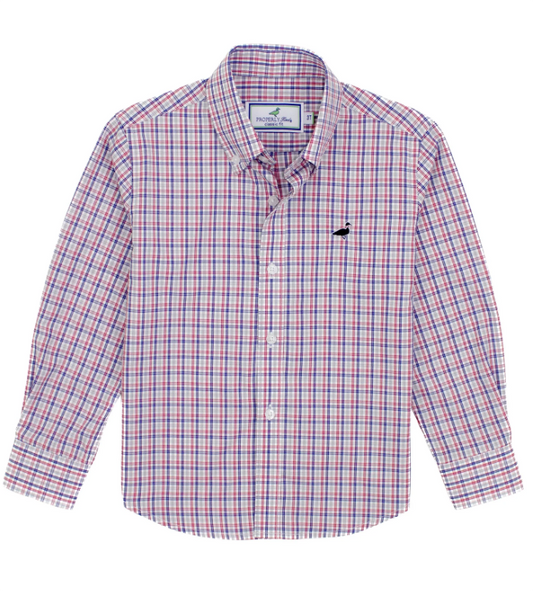 Foxtail Seasonal Button down Sportshirt