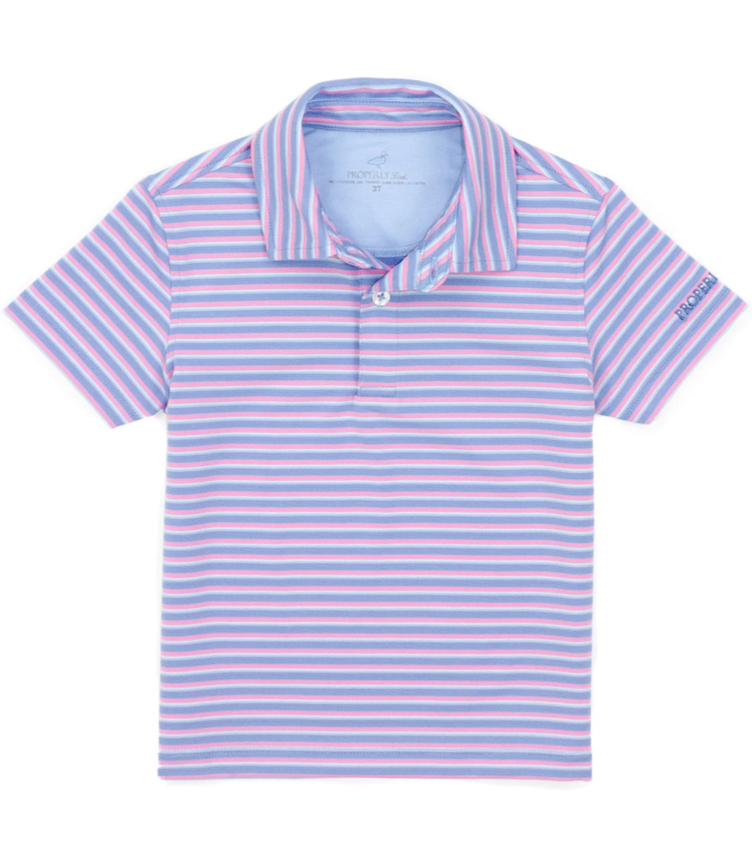 Miami Stripe Polo