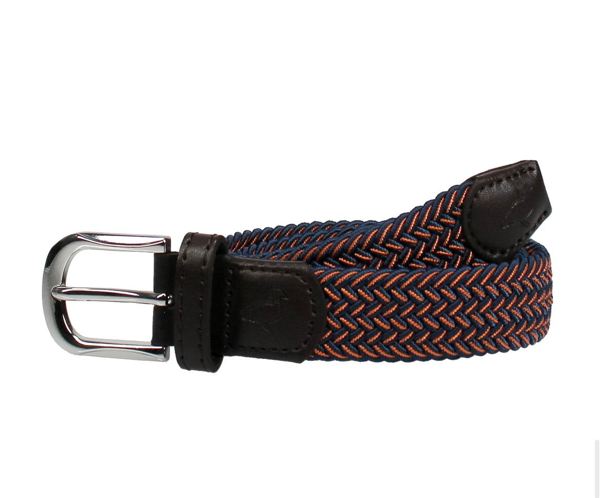 Blue & Orange Country Club Belt