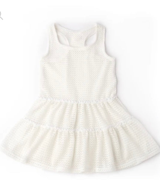 Crochet Tank Coverup Dress