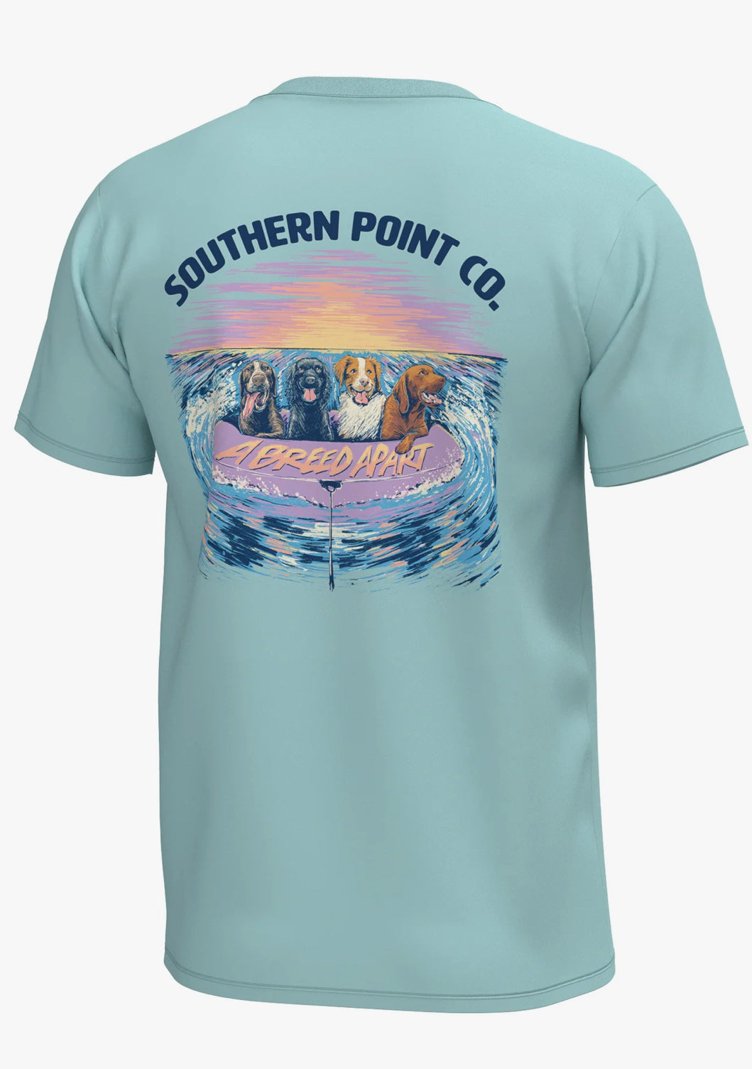 Dogs in Watertube Tee