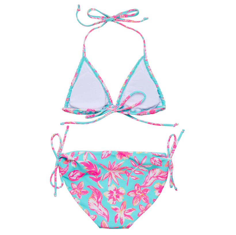 Tropical Glow Teen Triangle Bikini