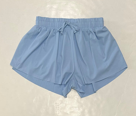Chambray Blue Fly Away Shorts
