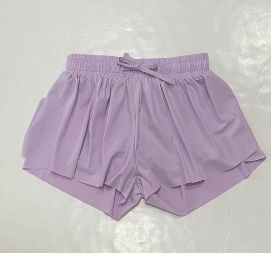 Lavender Fly Away Shorts