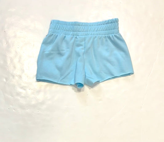 Blue Cloud Brushed Short