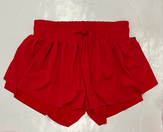 Red Fly Away Shorts