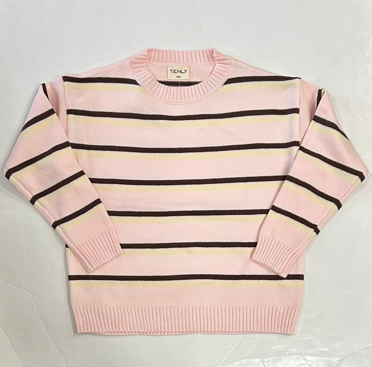 Pink Stripe Sweater