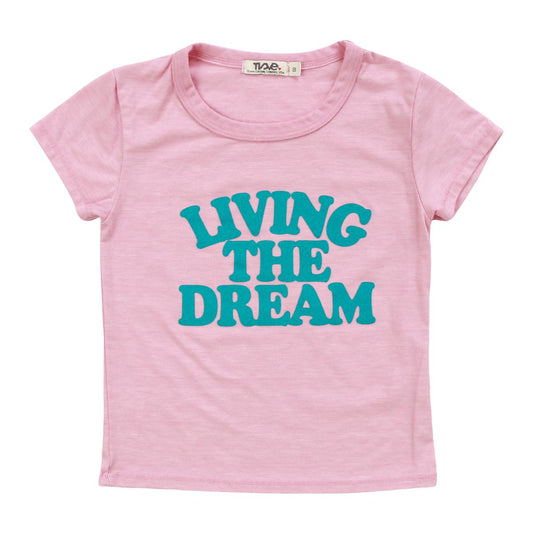 Pink Living the Dream Tee