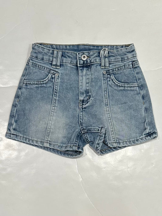Indigo T Seam Carpenter Shorts