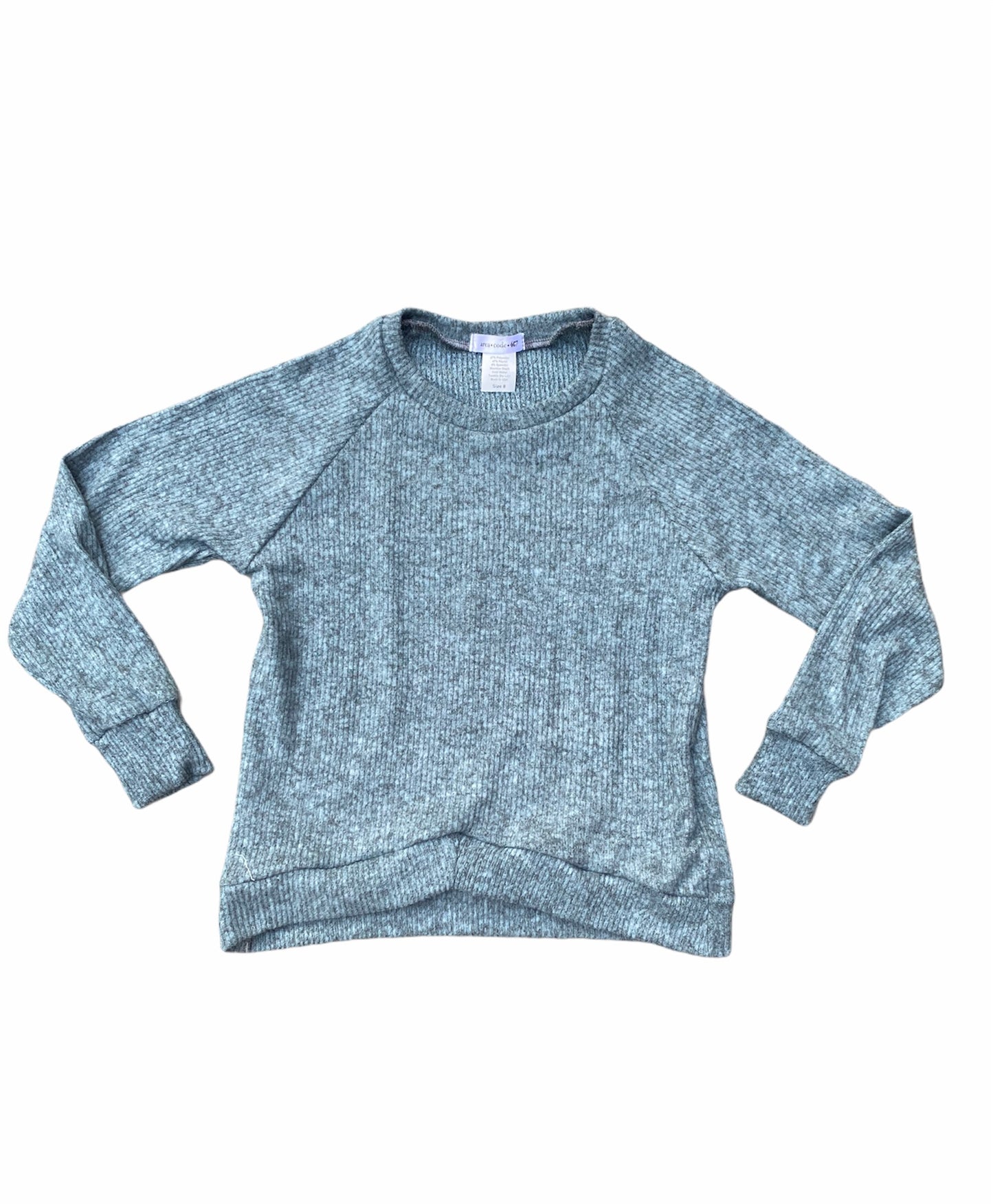 Light Teal/Grey Cheille Sweater
