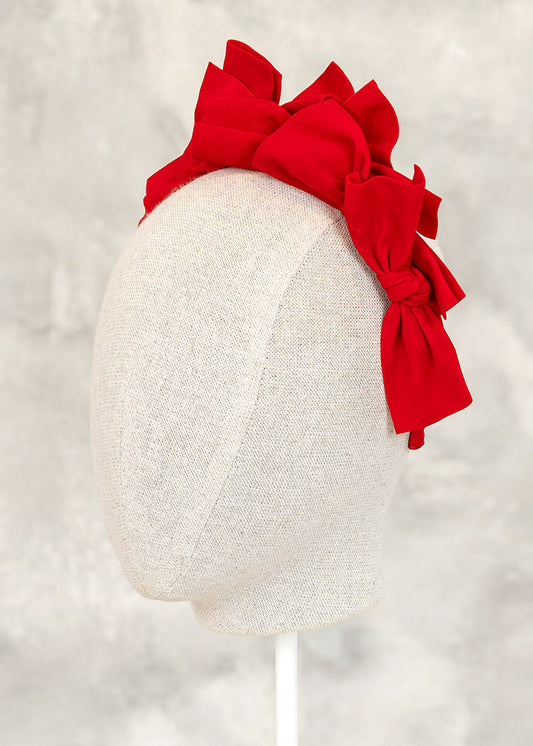 Rojo Faux Suede Headband