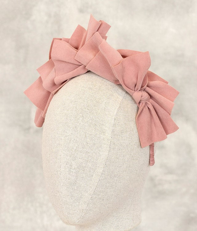 Rose Faux Suede Headband