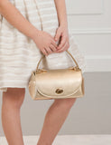 Champagne Leather Purse