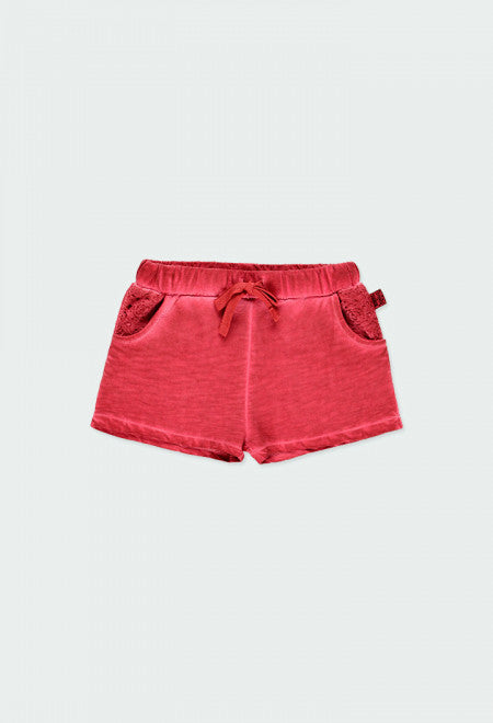 Raspberry Knit Shorts