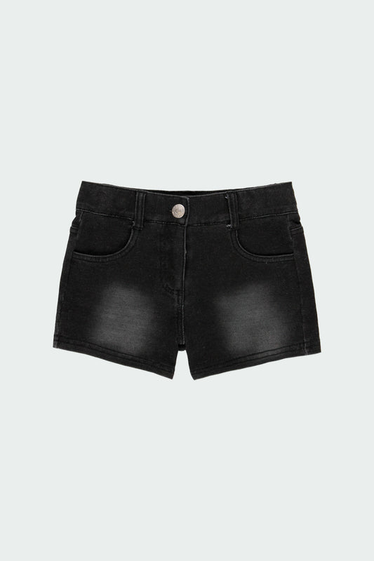 Black Stretch Shorts