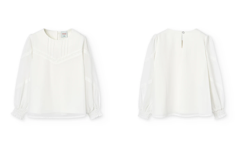 White Gauze Blouse