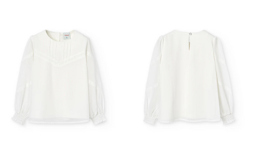 White Gauze Blouse