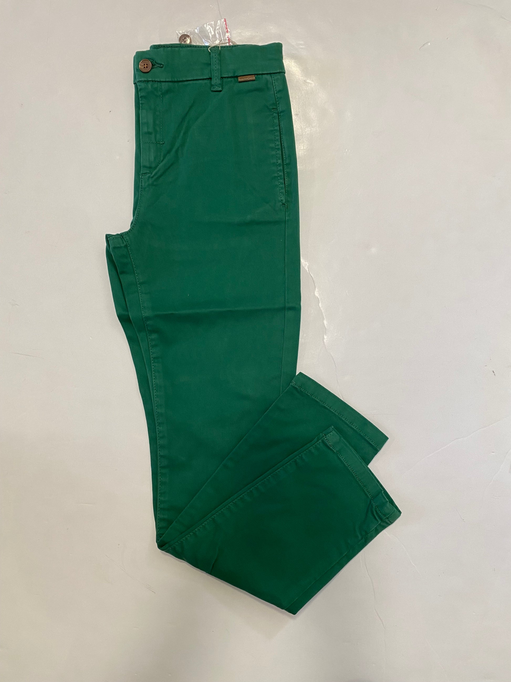 Forest Green Satin Trouser