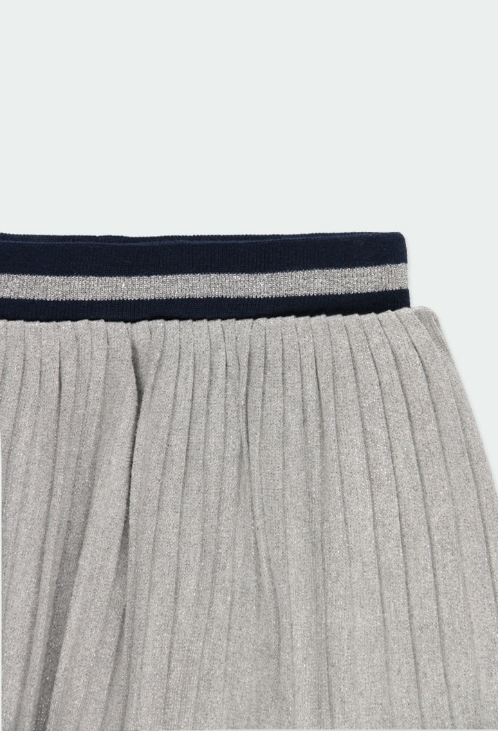 Grey Knit Skirt