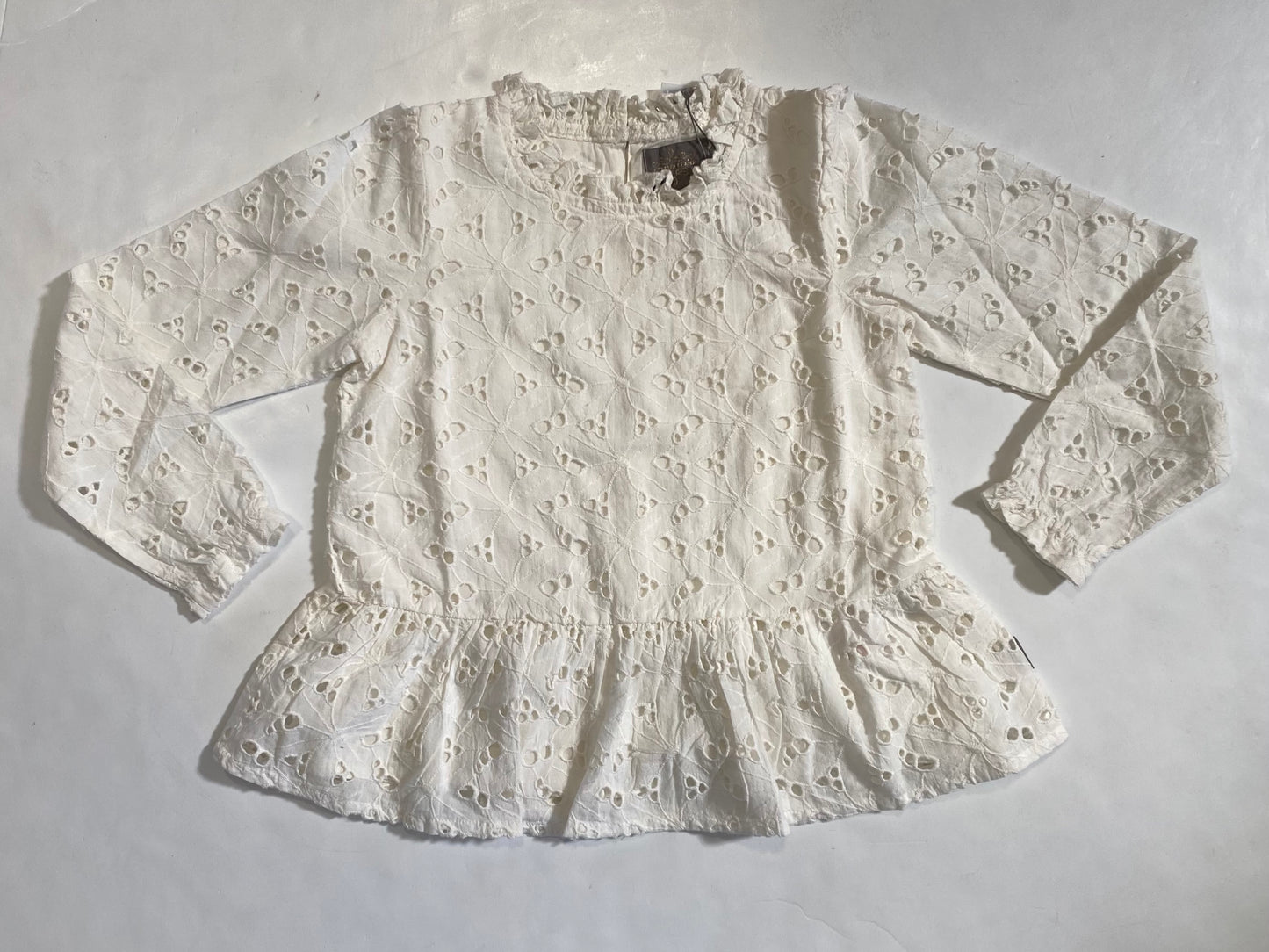Off White Embroidery Tunic