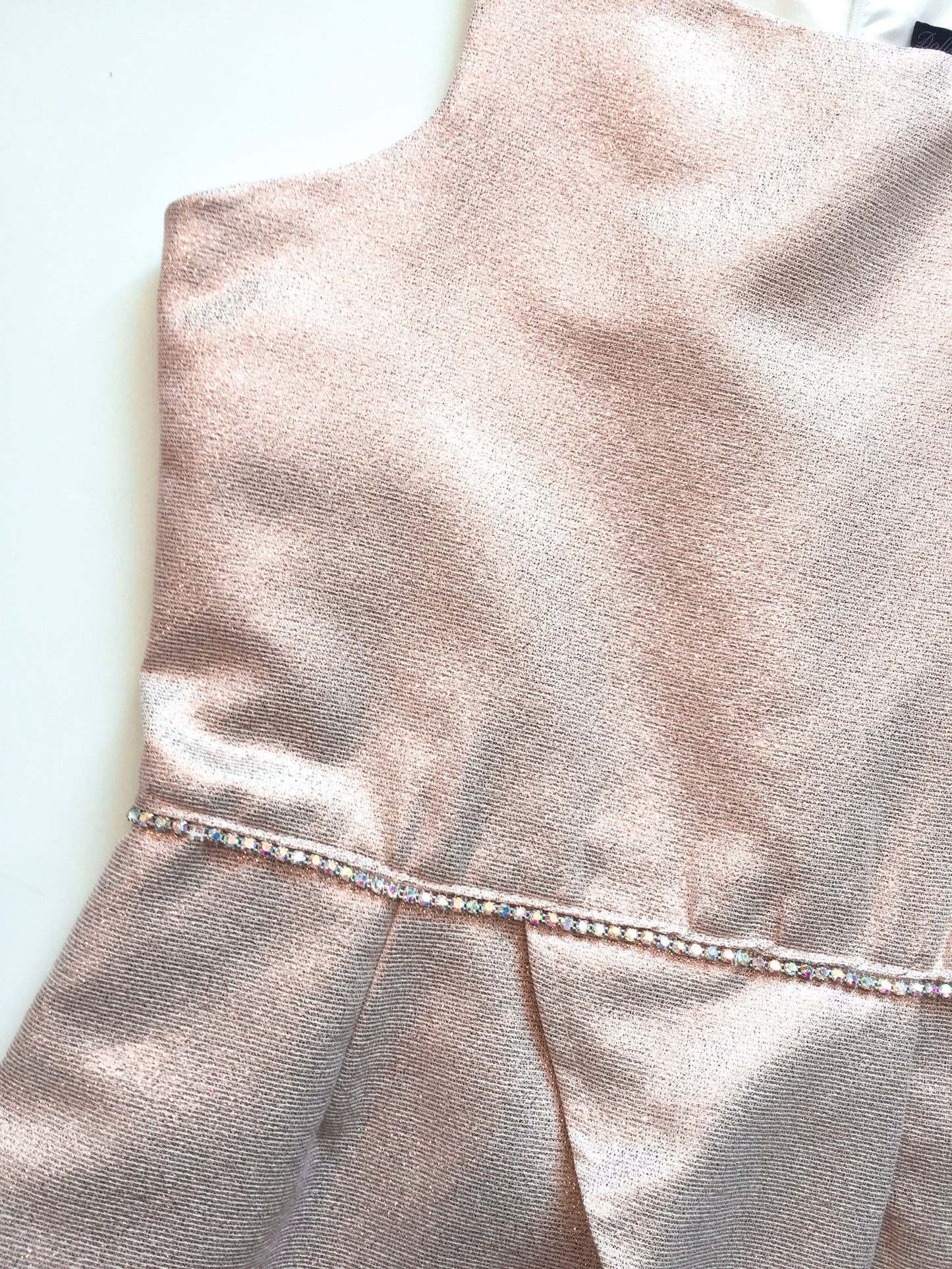 Pink Sparkle Wrap Front Skirt