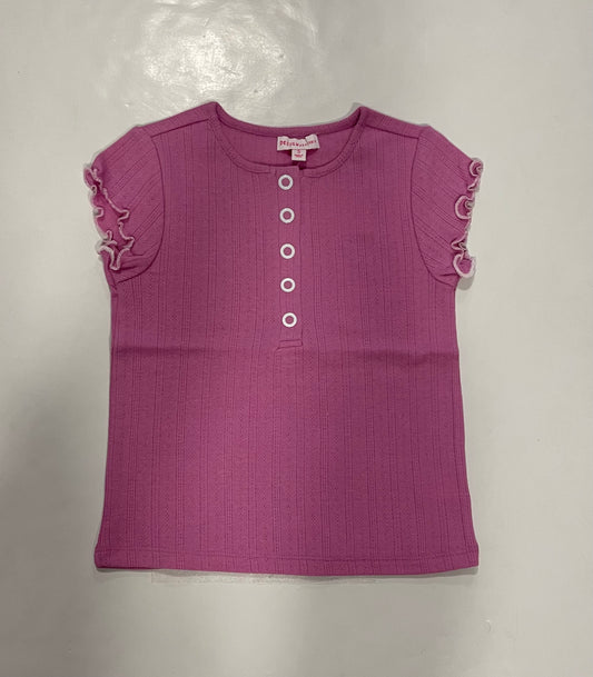 Lilac Lettuce Trim w/White Snaps