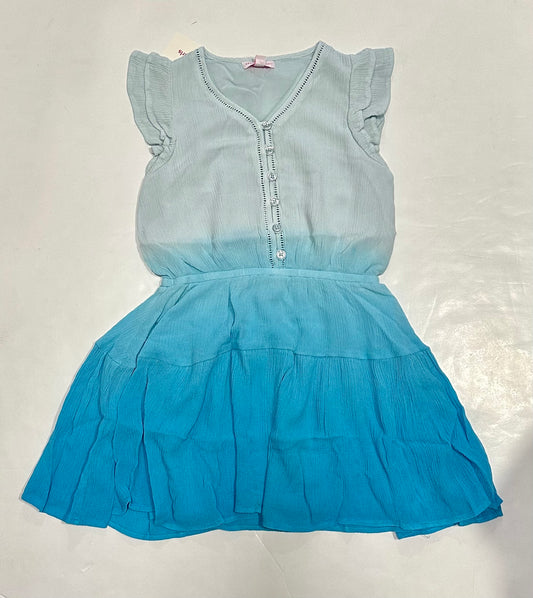 Ballet Blue Dip Dye Dress