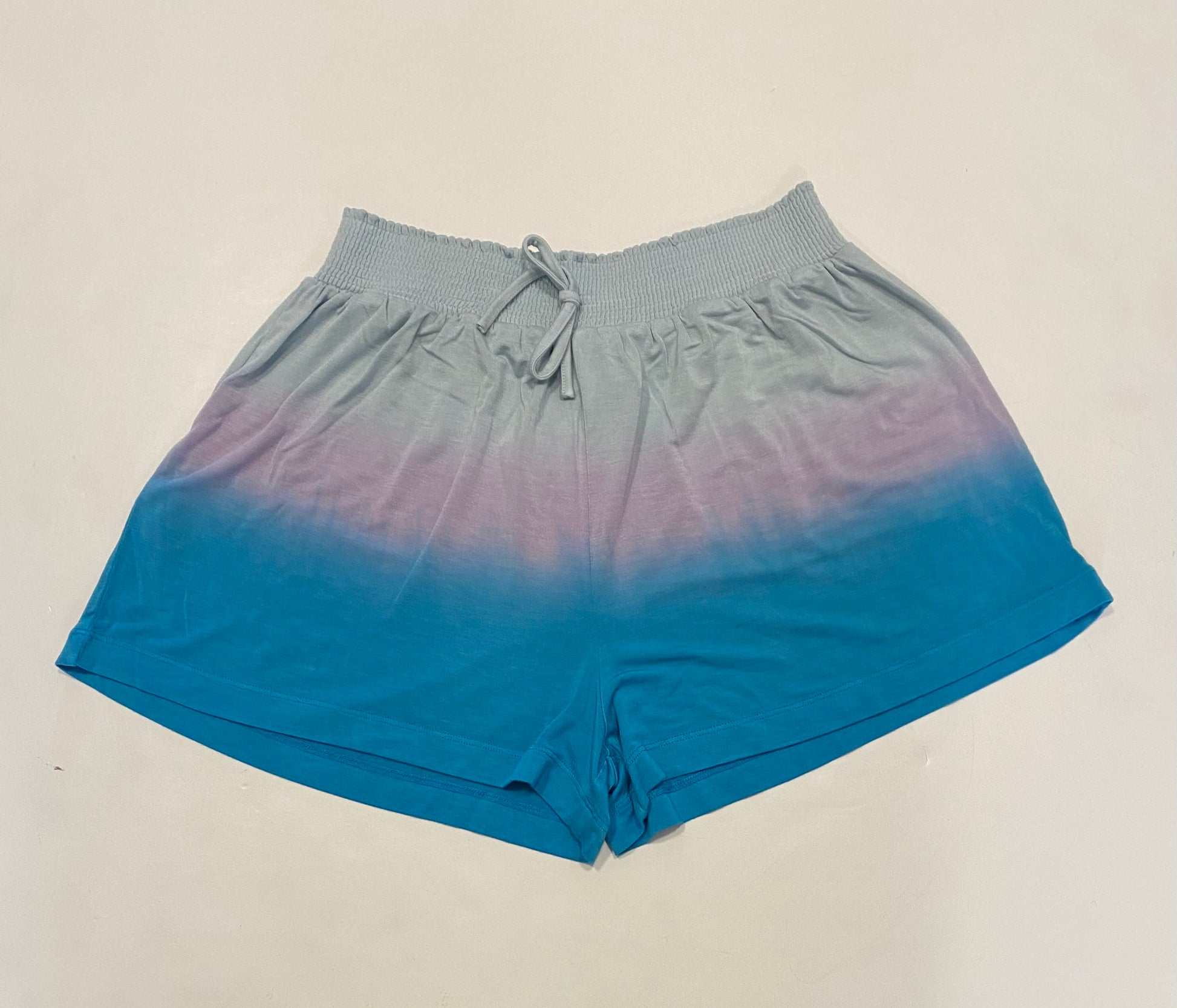 Dip Dye Ballet Blue Shorts