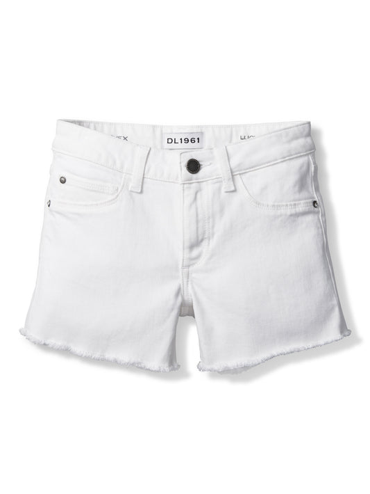 Snowcap Whtie Denim Shorts
