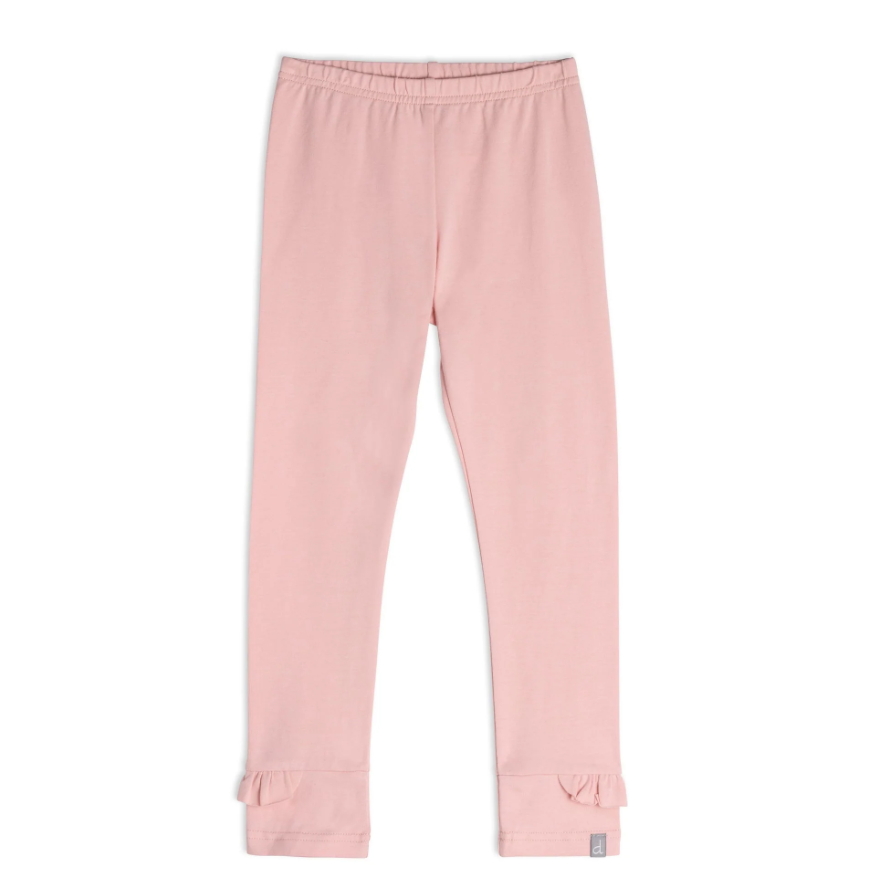 Pink Leggings With Frill