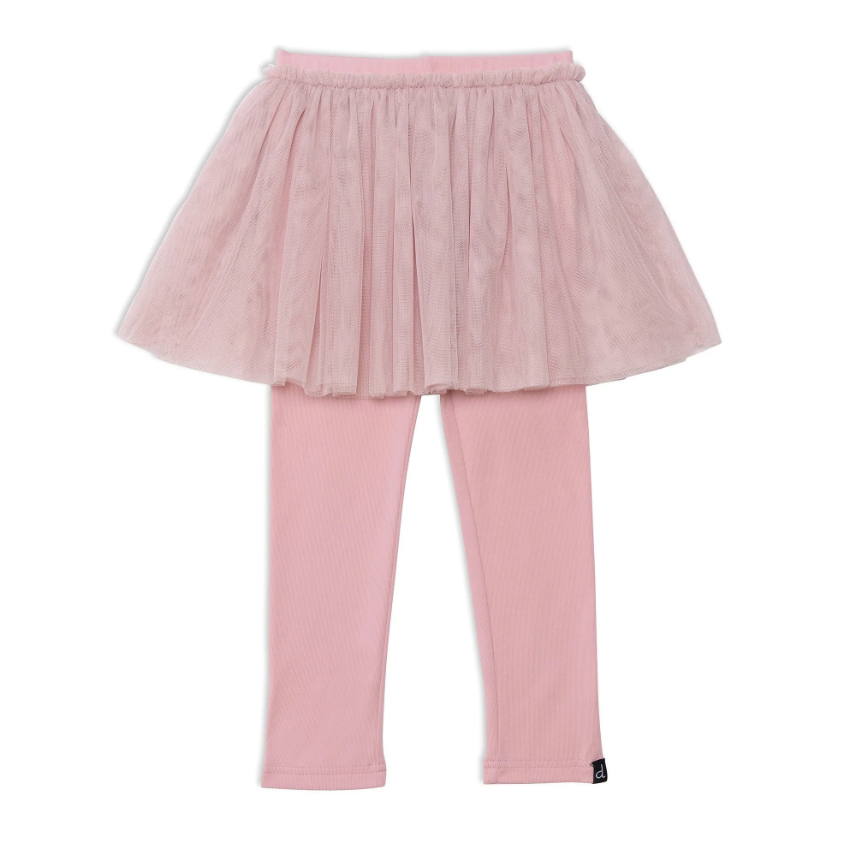 Pink Sliver Skirt Leggings