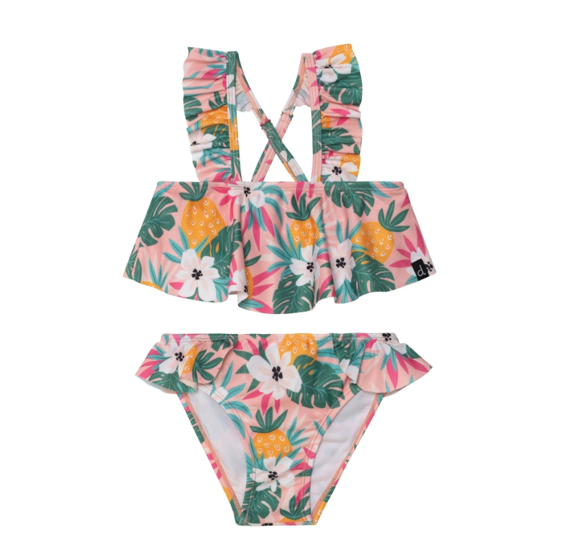 2PC Pineapple Swimsuit